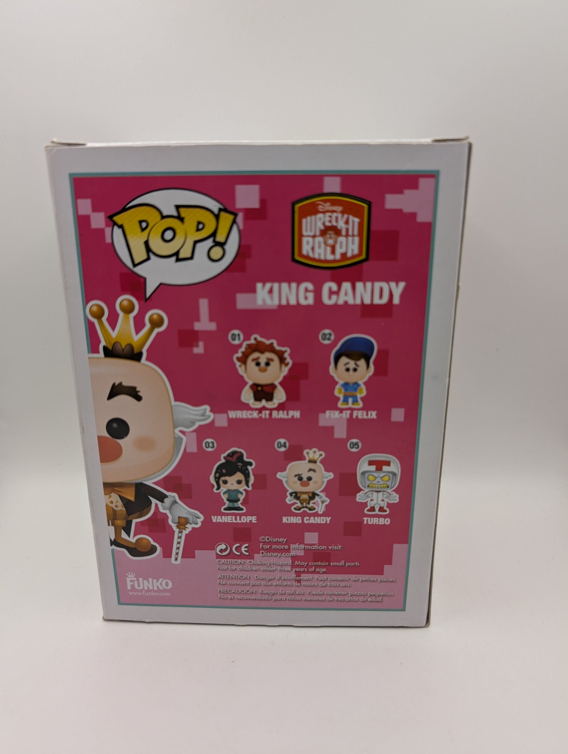 Funko Pop! Vinyl: Disney - King Candy #04 FRENLY BRICKS - Open 7 Days