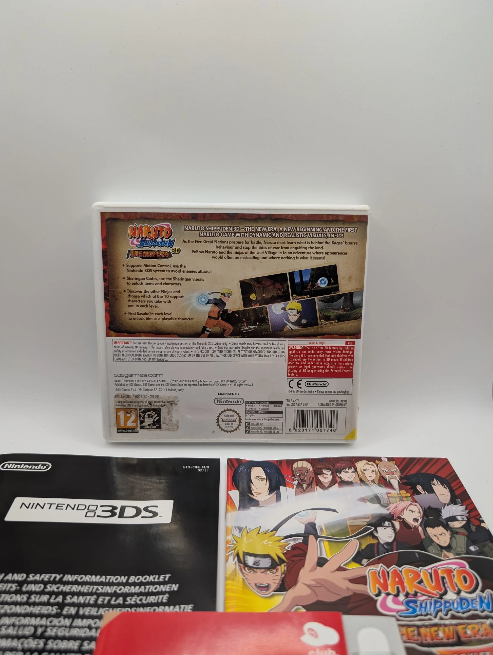 Naruto Shippuden 3D: The New Era - AUS PAL - Nintendo 3DS - Tested & Working FRENLY BRICKS - Open 7 Days