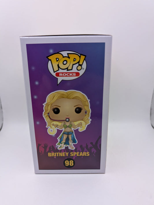 Britney Spears Slave 4 U Funko Pop Rocks Vinyl Figure #98 FRENLY BRICKS - Open 7 Days
