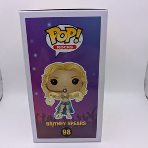 Britney Spears Slave 4 U Funko Pop Rocks Vinyl Figure #98 FRENLY BRICKS - Open 7 Days