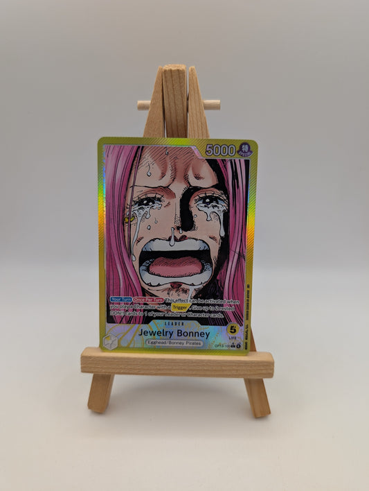 Jewelry Bonney (100) (Alternate Art) OP13-100 Carrying On His Will One Piece NM FRENLY BRICKS - Open 7 Days