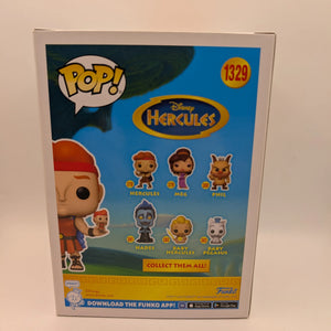 Funko Pop! Vinyl #1329 Disney Hercules with Action Figure WONDERCON 2023 FRENLY BRICKS - Open 7 Days