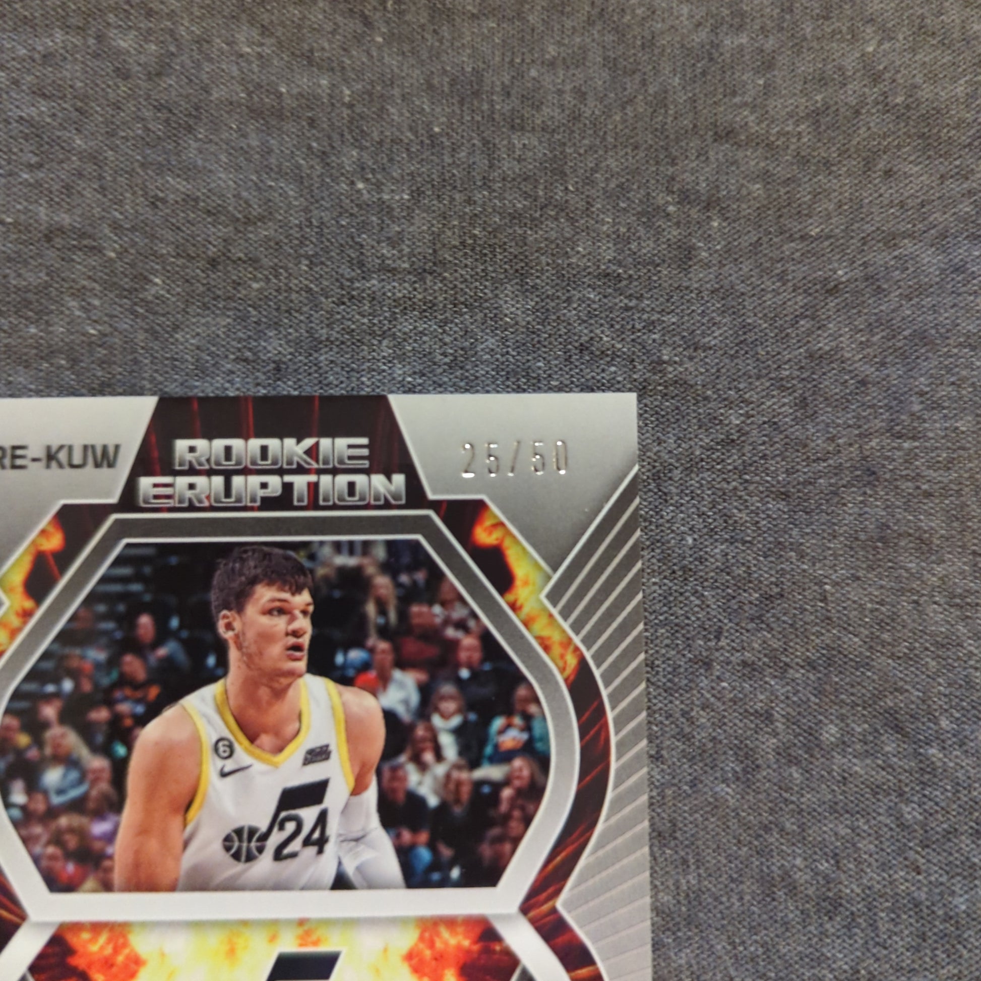 2022-2 Panini Obsidian Walker Kessler RC Rookie Volcanic AUTO /50 FRENLY BRICKS - Open 7 Days