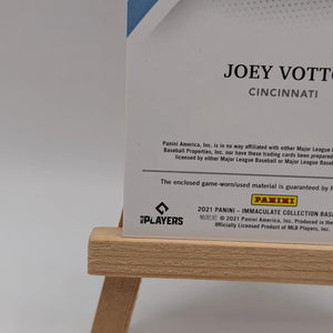 2021 Panini Immaculate Collection- Joey Votto Materials Trio /5 FRENLY BRICKS - Open 7 Days