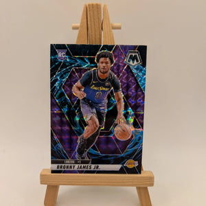 2024-25 Panini Mosaic Bronny James Jr. RC Genesis SSP #214 FRENLY BRICKS - Open 7 Days
