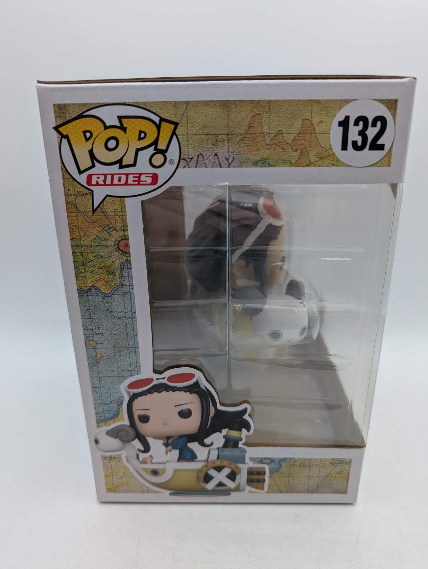 Funko POP! RIDES One Piece Nico Robin with Mini Merry II #132 2025 Summer Con