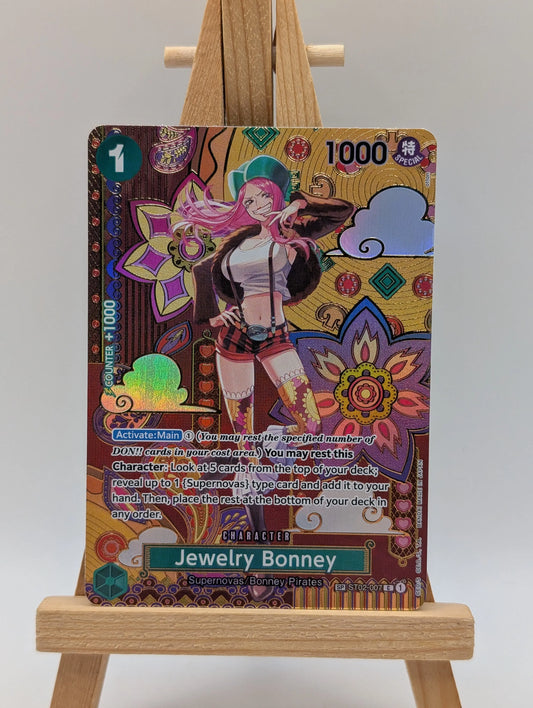 One Piece Card Game - Jewelry Bonney ST02-007 (SP) - Two Legends - English FRENLY BRICKS - Open 7 Days