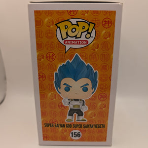Animation Funko Pop - Super Saiyan God Super Saiyan Vegeta - No. 156 FRENLY BRICKS - Open 7 Days
