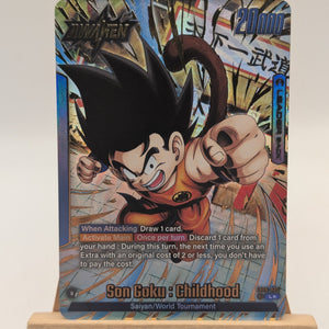 Son Goku Childhood FB06-025 | Rivals Clash Leader Alt Art NM Fusion World FRENLY BRICKS - Open 7 Days