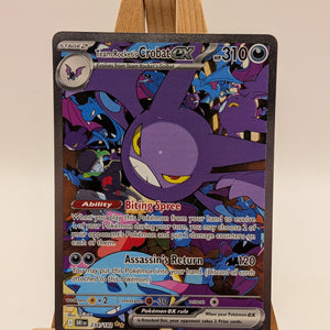 Team Rocket's Crobat ex 234/182 | Destined Rivals | Special Illustration Rare FRENLY BRICKS - Open 7 Days
