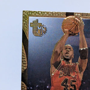 1994-95 Topps Embossed - Michael Jordan #121 Golden Idol FRENLY BRICKS - Open 7 Days
