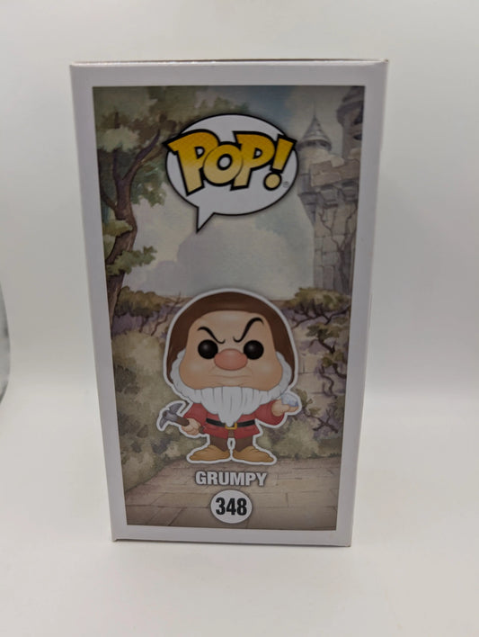 Grumpy - Funko Pop Vinyl Snow White and the Seven Dwarves #348- Vaulted FRENLY BRICKS - Open 7 Days