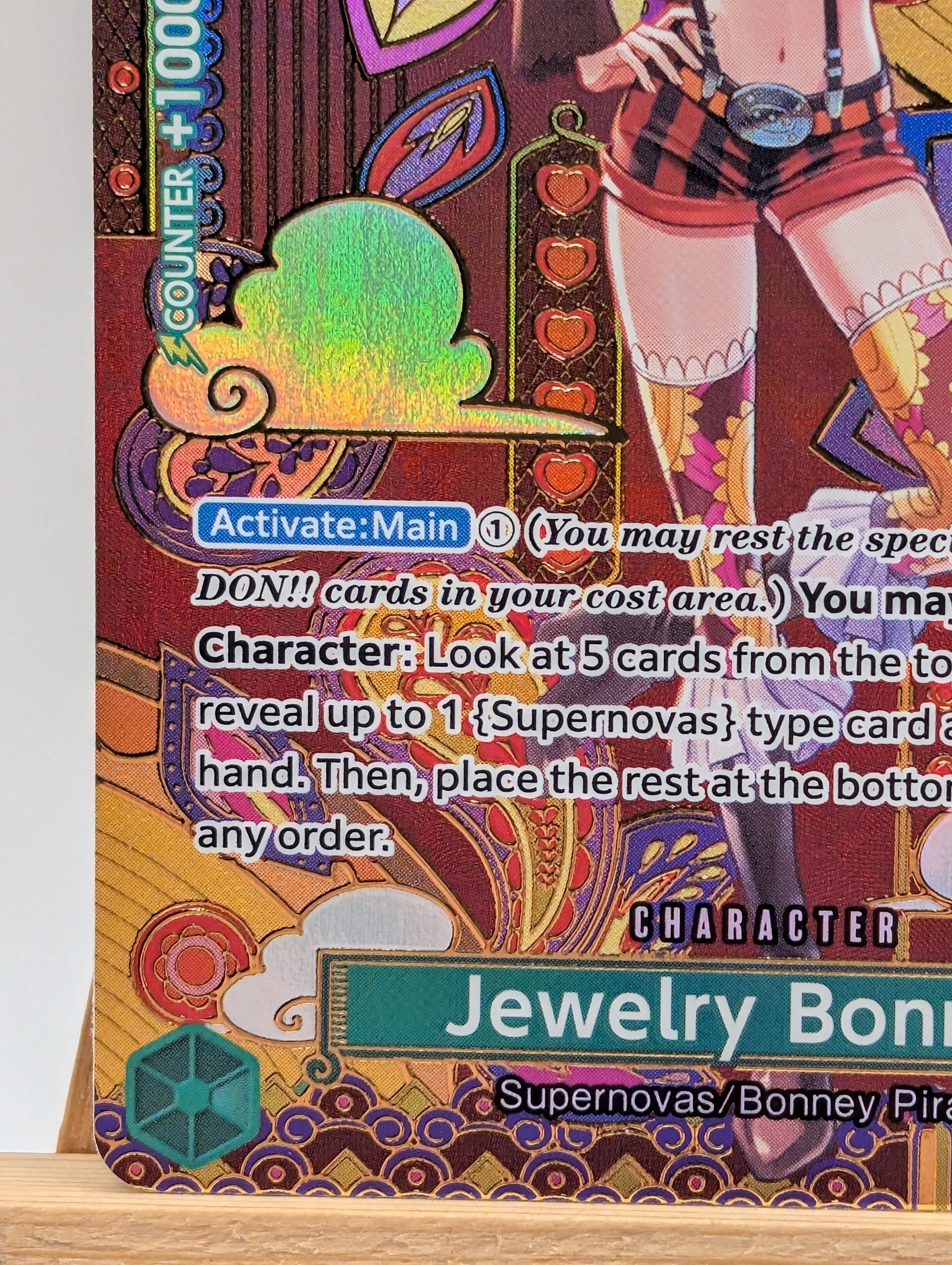 One Piece Card Game - Jewelry Bonney ST02-007 (SP) - Two Legends - English FRENLY BRICKS - Open 7 Days