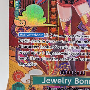 One Piece Card Game - Jewelry Bonney ST02-007 (SP) - Two Legends - English FRENLY BRICKS - Open 7 Days