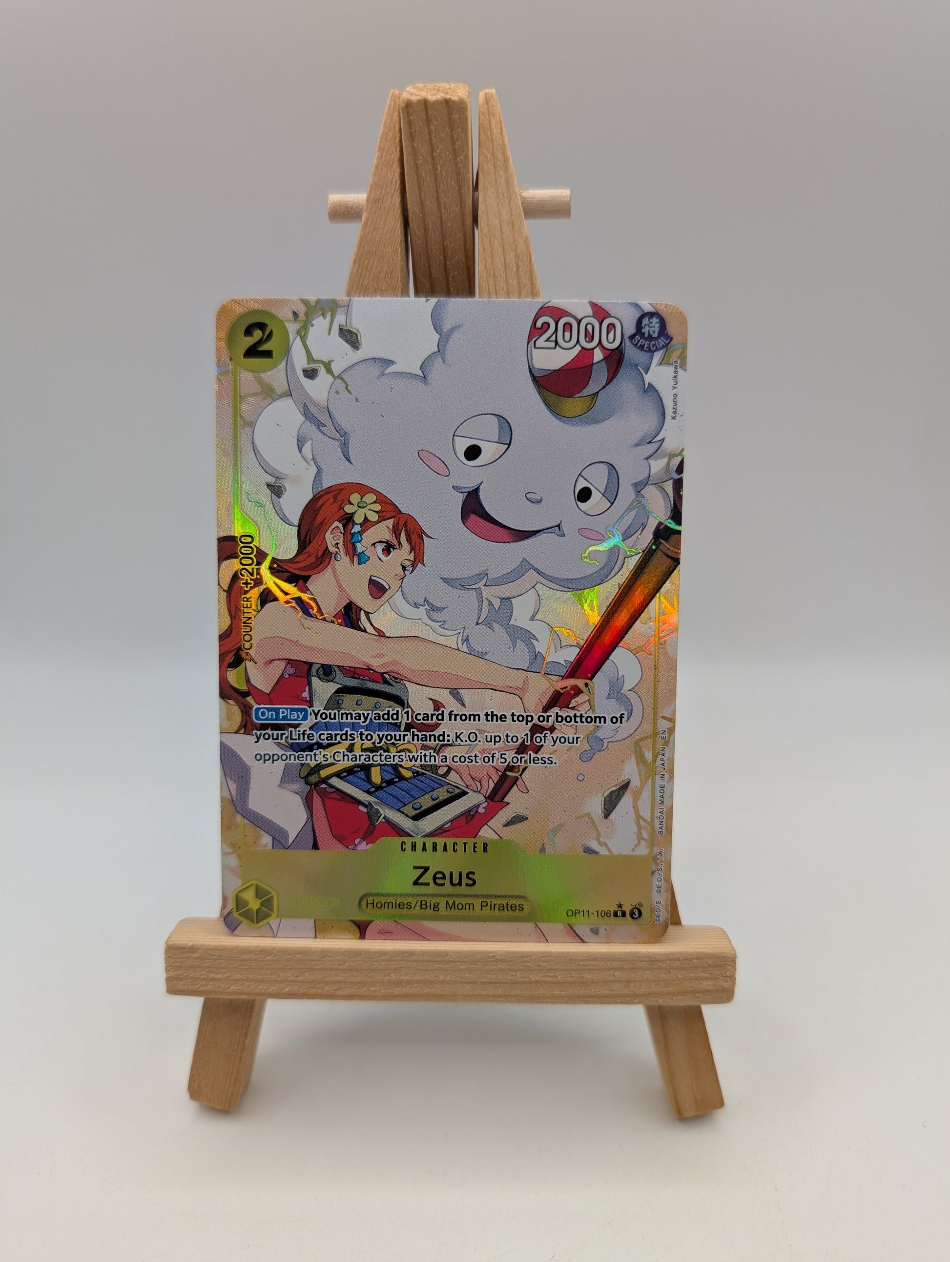 One Piece Card Game CCG TCG Zeus OP11-106 R Rare Alt Alternate FRENLY BRICKS - Open 7 Days