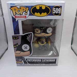 DC Comics Batman Patchwork Catwoman Funko POP! Vinyl 509 FRENLY BRICKS - Open 7 Days