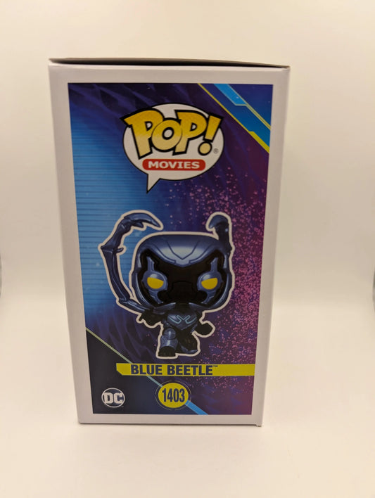Blue Beetle - Blue Beetle #1403 CHASE Glow in the Dark Limited Edition Funko Pop FRENLY BRICKS - Open 7 Days