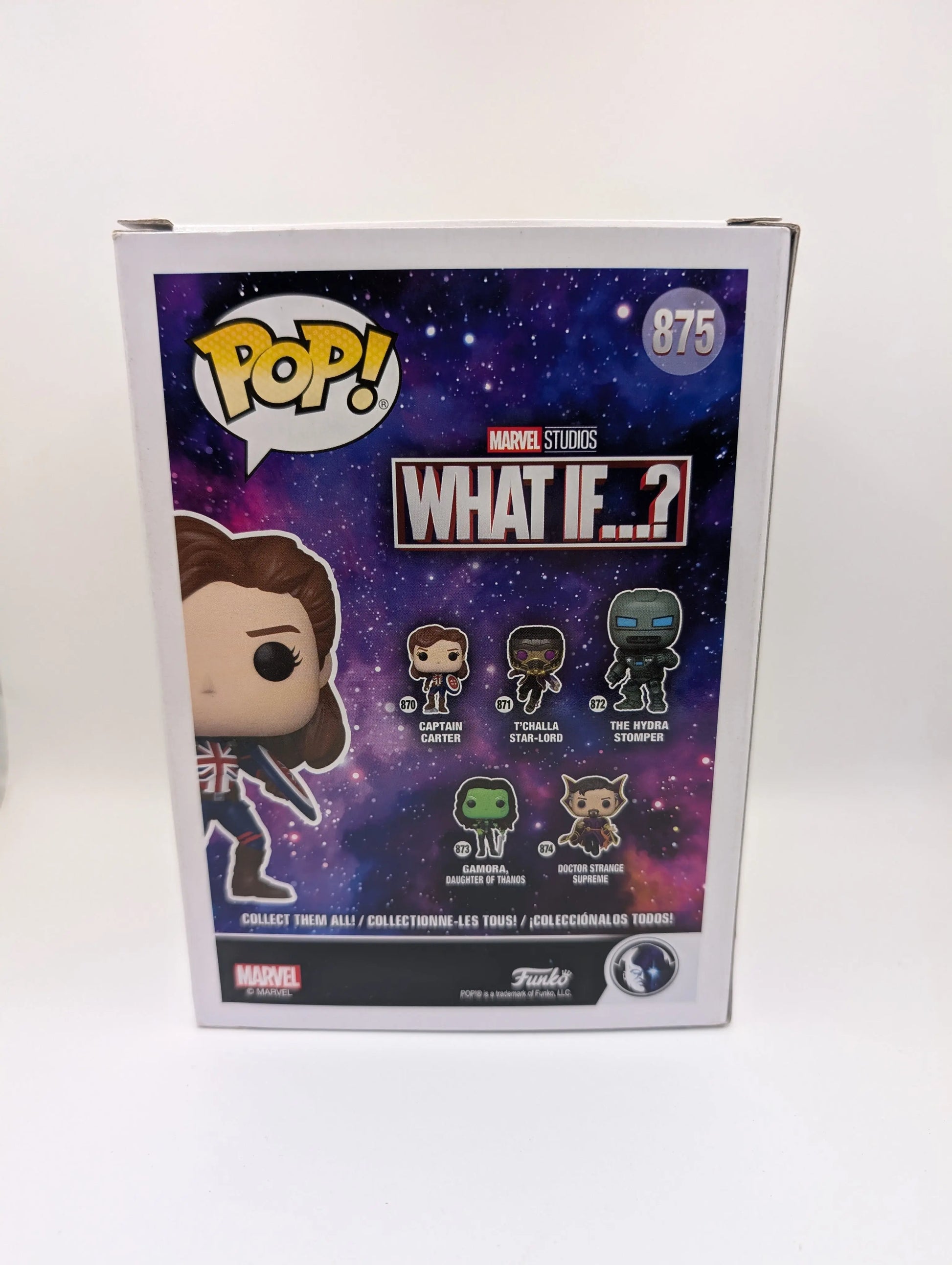 Marvel Funko Pop - Captain Carter (Fighting Pose) - What If? - No. 875 FRENLY BRICKS - Open 7 Days