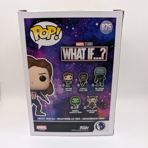 Marvel Funko Pop - Captain Carter (Fighting Pose) - What If? - No. 875 FRENLY BRICKS - Open 7 Days