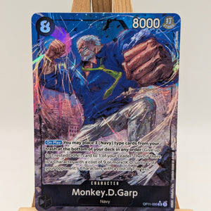 Monkey.D.Garp OP11-095 SR Alt Art | One Piece TCG Card Game English FRENLY BRICKS - Open 7 Days
