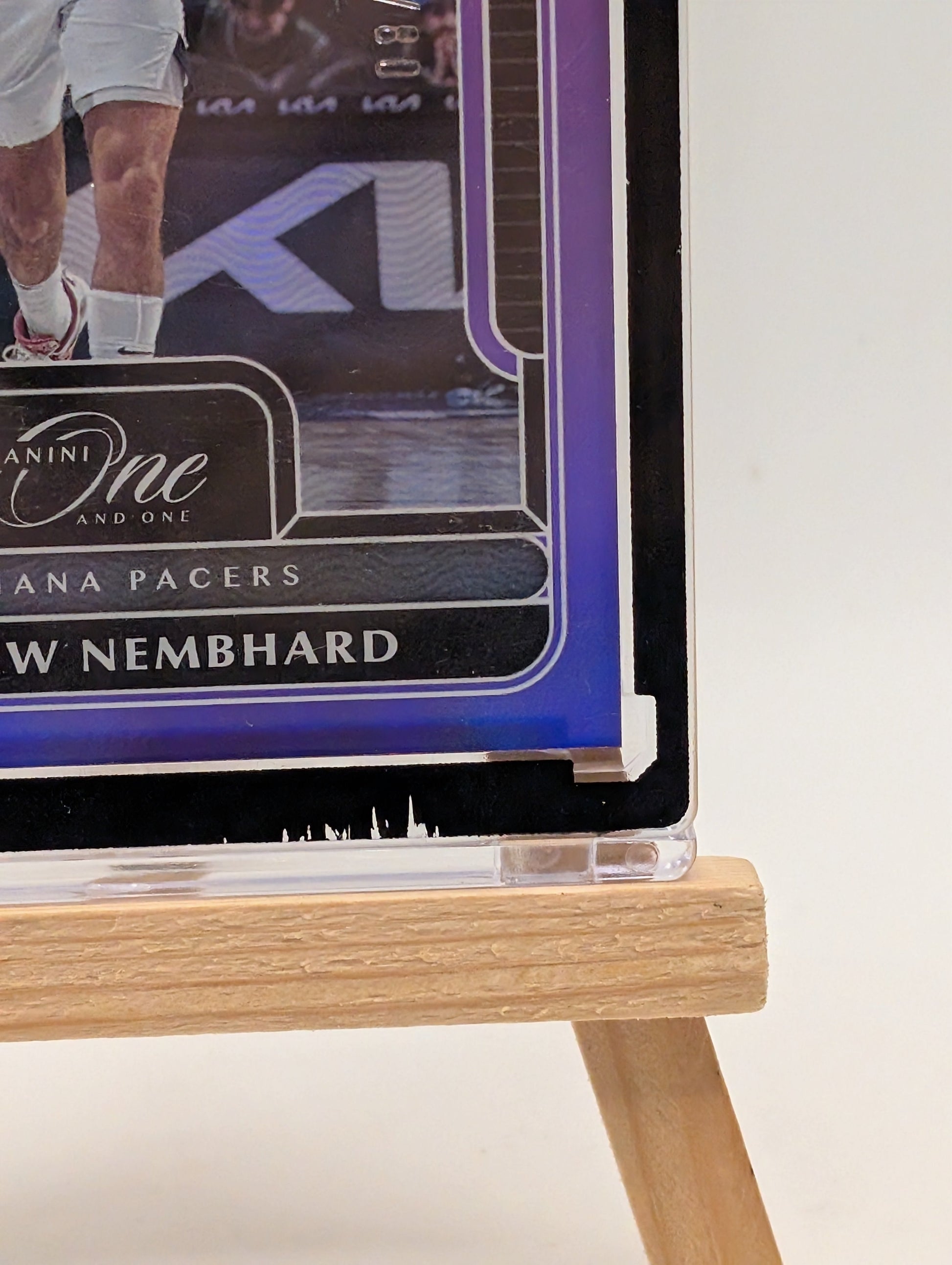 Andrew Nembhard 2022-23 Panini One And One /25 Purple RC Pacers #134 FRENLY BRICKS - Open 7 Days
