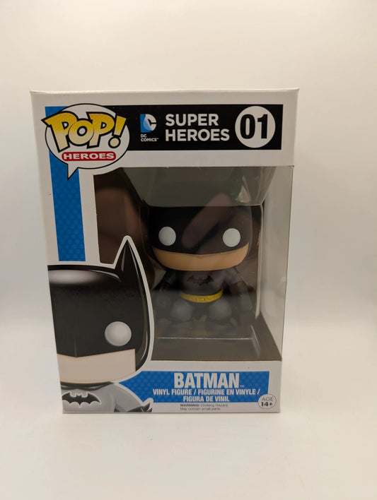 Funko Pop! Super Heroes #01 Batman Vinyl Figure FRENLY BRICKS - Open 7 Days