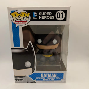 Funko Pop! Super Heroes #01 Batman Vinyl Figure FRENLY BRICKS - Open 7 Days