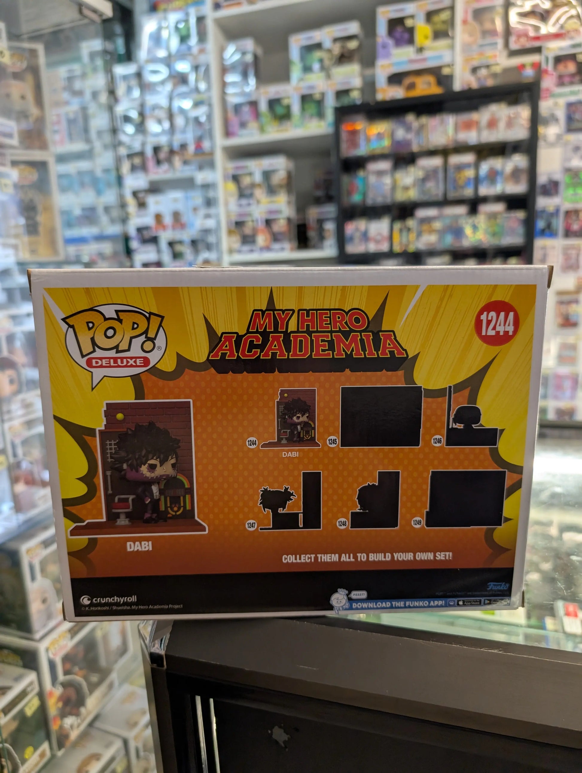 My Hero Academia Dabi League of Villains Hideout Pop! Deluxe Vinyl Figure 1244 FRENLY BRICKS - Open 7 Days