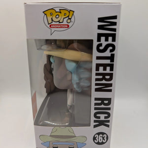 Funko Pop Rick and Morty - Western Rick #363 FRENLY BRICKS - Open 7 Days