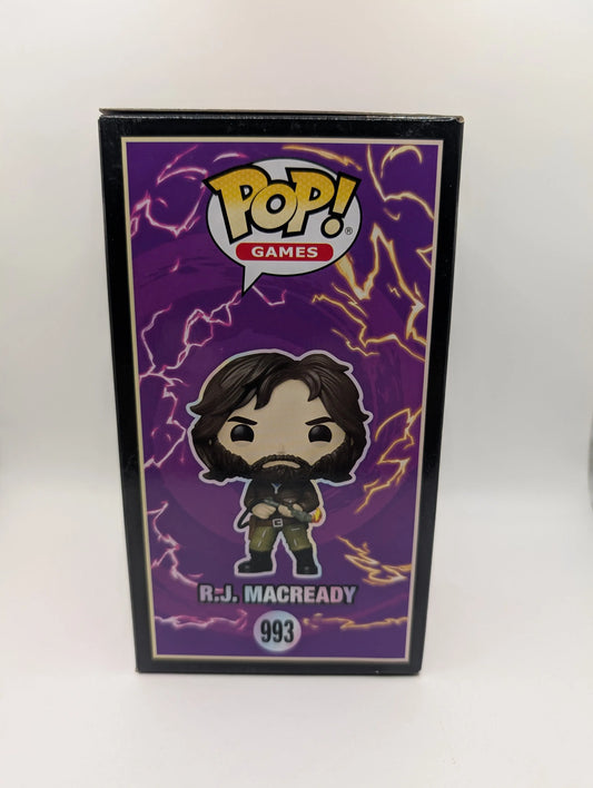 Funko Pop! Games R.J. Macready # 993 The Thing Funko Fusion Vinyl Figure FRENLY BRICKS - Open 7 Days