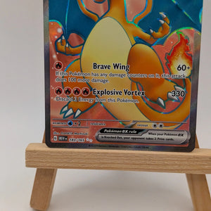 Pokémon TCG Charizard ex Scarlet & Violet-151 183/165 Holo Ultra Rare FRENLY BRICKS - Open 7 Days