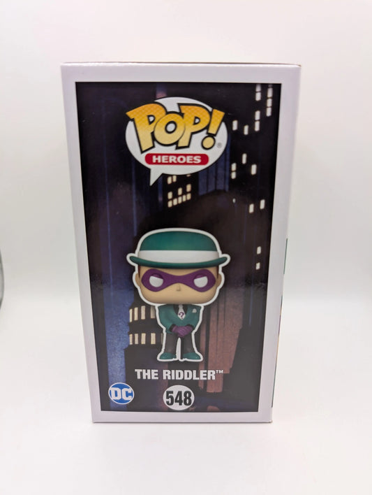 Batman Animated - The Riddler Pop! Vinyl Figure #548 Funko FRENLY BRICKS - Open 7 Days