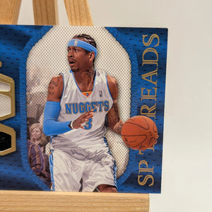 Allen Iverson 2007-08 Sp Rookie Threads Game Used Dual Jersey Nuggets Card FRENLY BRICKS - Open 7 Days