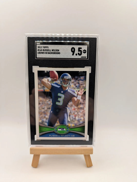 2012 Topps - Russell Wilson #165 Stands in Background (RC) SGC 9.5 FRENLY BRICKS - Open 7 Days