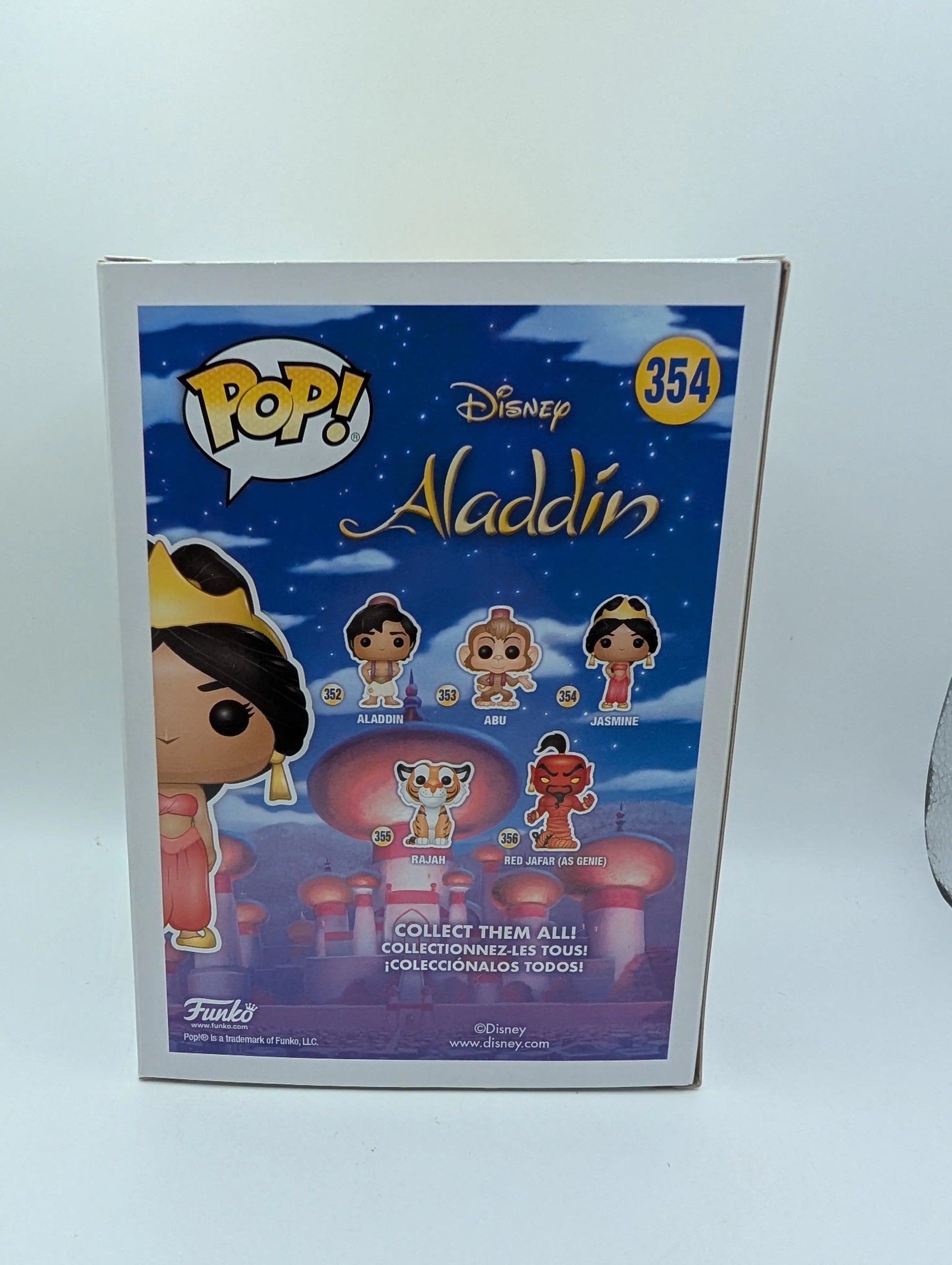 Jasmine - Aladdin - Funko POP! Vinyl - #354 FRENLY BRICKS - Open 7 Days