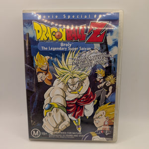 Dragon Ball Z-Broly-The Legendary Super Saiyan : Movie 8 (DVD, 2002) FRENLY BRICKS - Open 7 Days