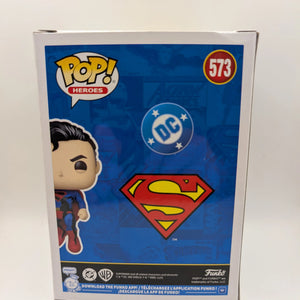DC Comics - Superman Retro Comic (Flying) Pop! 2025 NYCC Vinyl Figure (RS) #573 FRENLY BRICKS - Open 7 Days