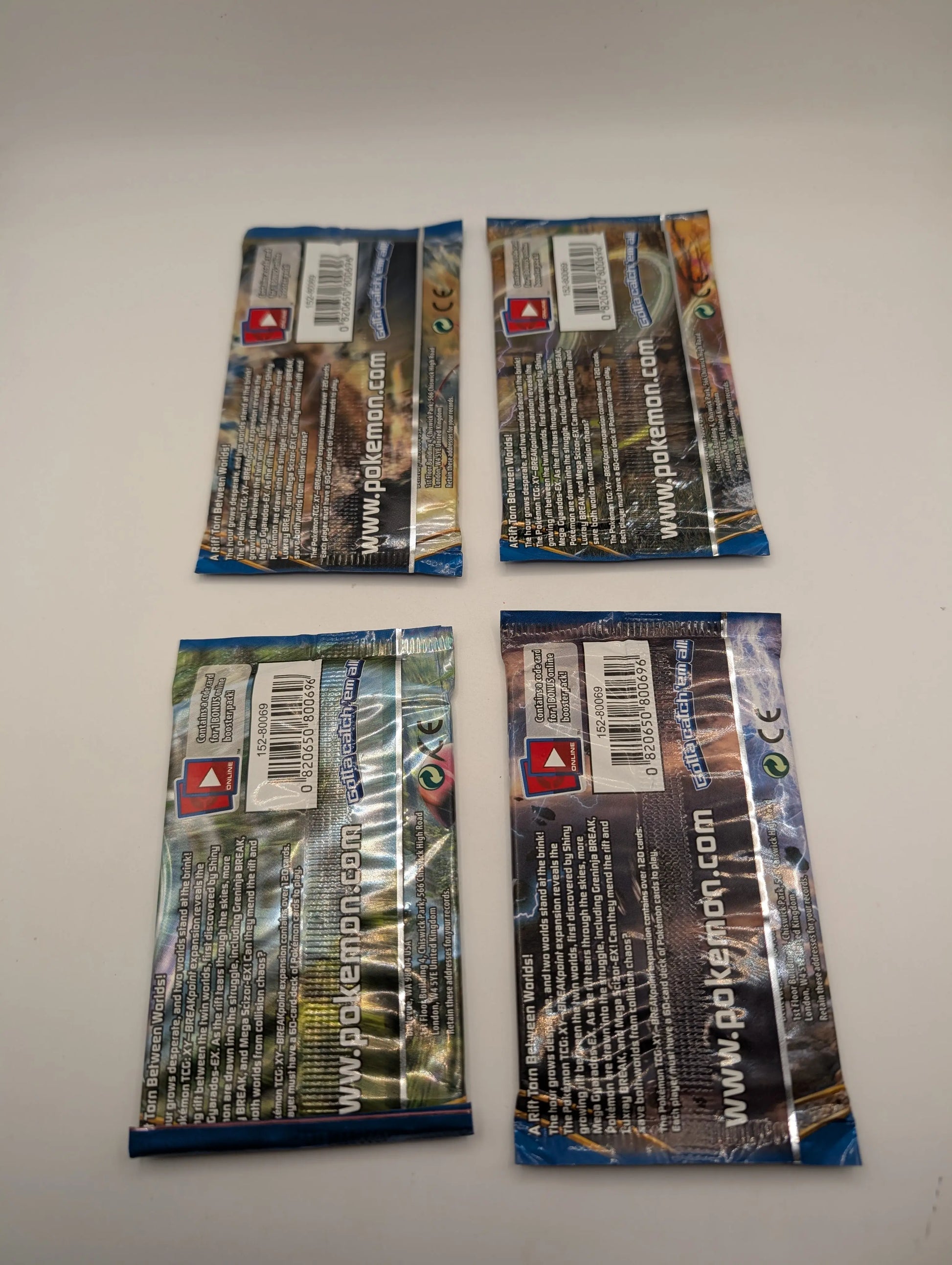 XY BREAKPoint - Sealed 4 Booster Pack Art Set - Pokémon XY TCG FRENLY BRICKS - Open 7 Days