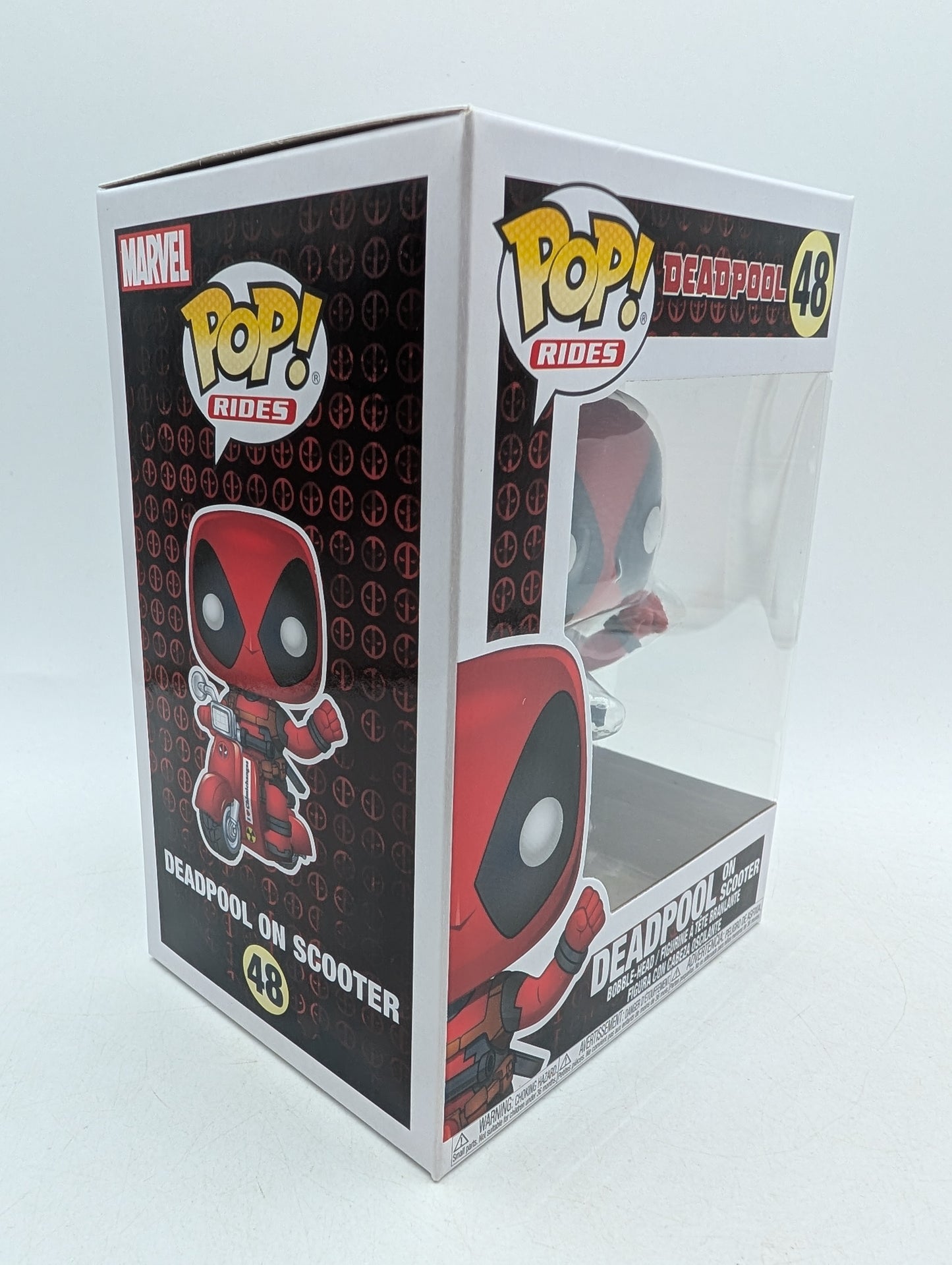 Funko POP! RIDES Marvel Deadpool on Scooter #48 Vinyl Figure
