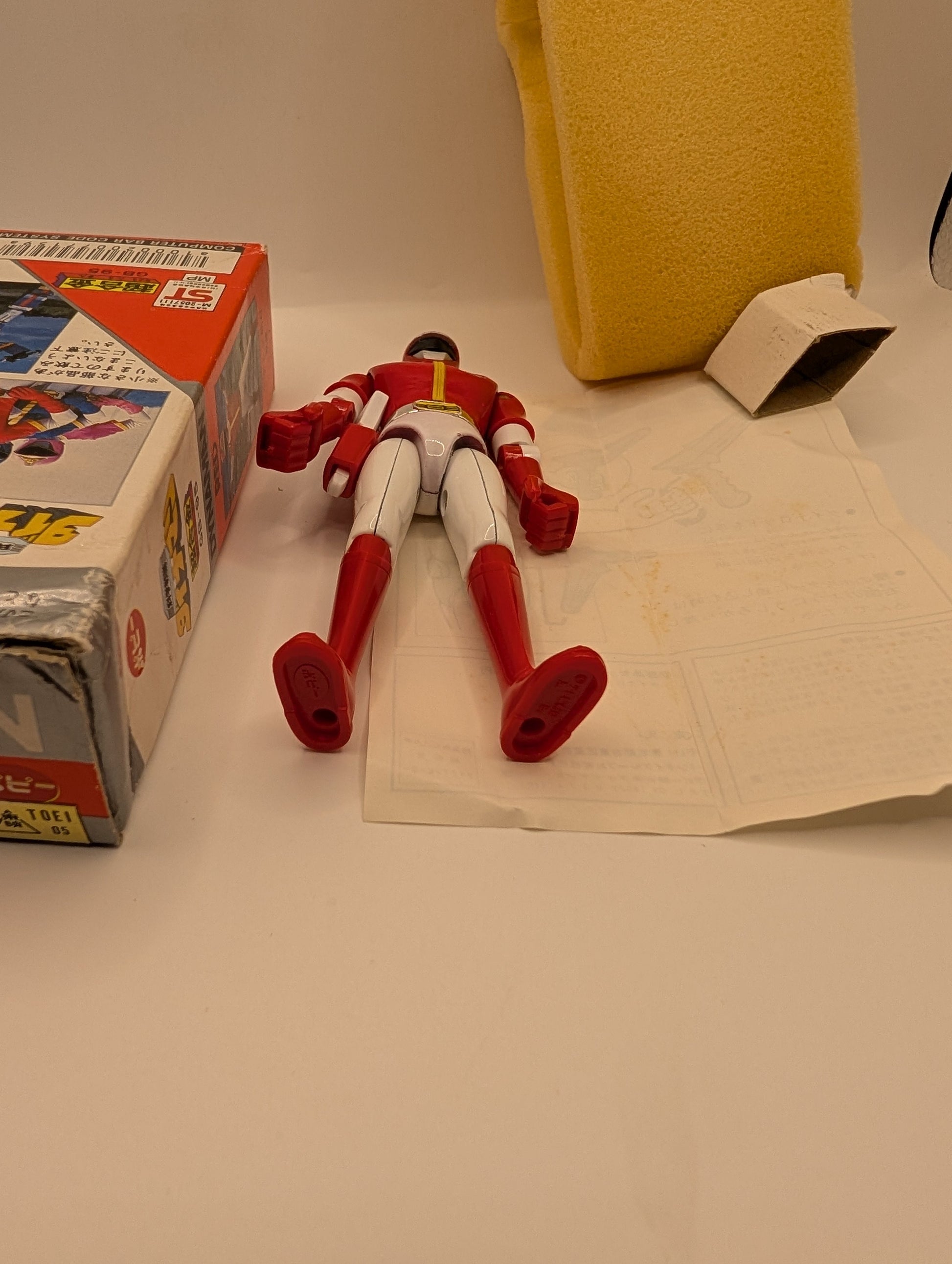 1983 BANDAI JAPAN POWER RANGERS SENTAI DYNAMAN POPY CHOGOKIN MEGA RARE red FRENLY BRICKS - Open 7 Days