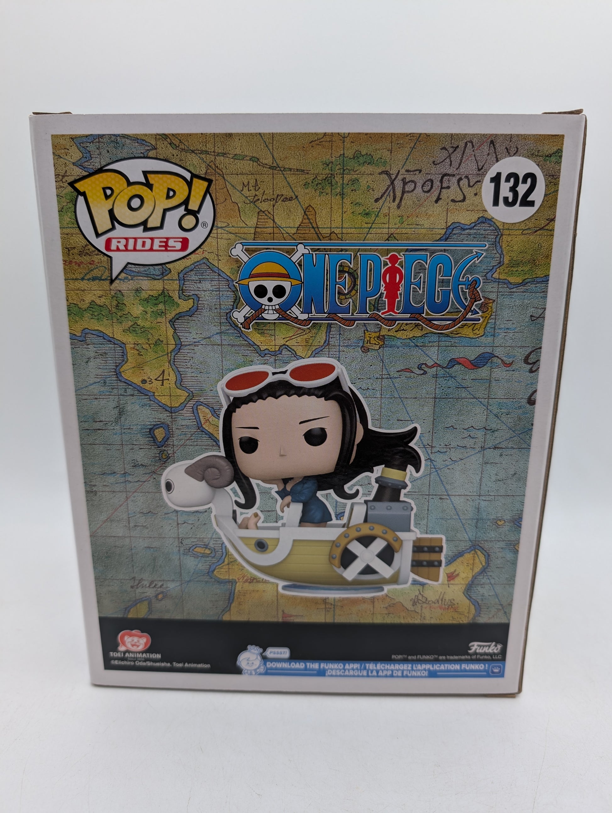 Funko POP! RIDES One Piece Nico Robin with Mini Merry II #132 2025 Summer Con image 5