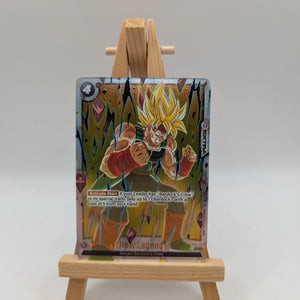 New Legend Alternate Art Bardock Gold Stamped FB03-135 Dragon Ball Super Fusion FRENLY BRICKS - Open 7 Days