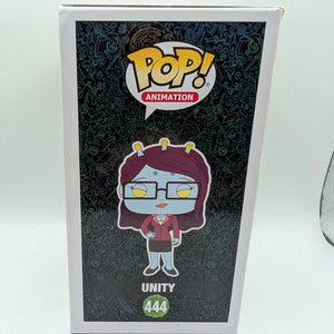 Funko Pop! Animation - Rick And Morty - Unity #444 FRENLY BRICKS - Open 7 Days