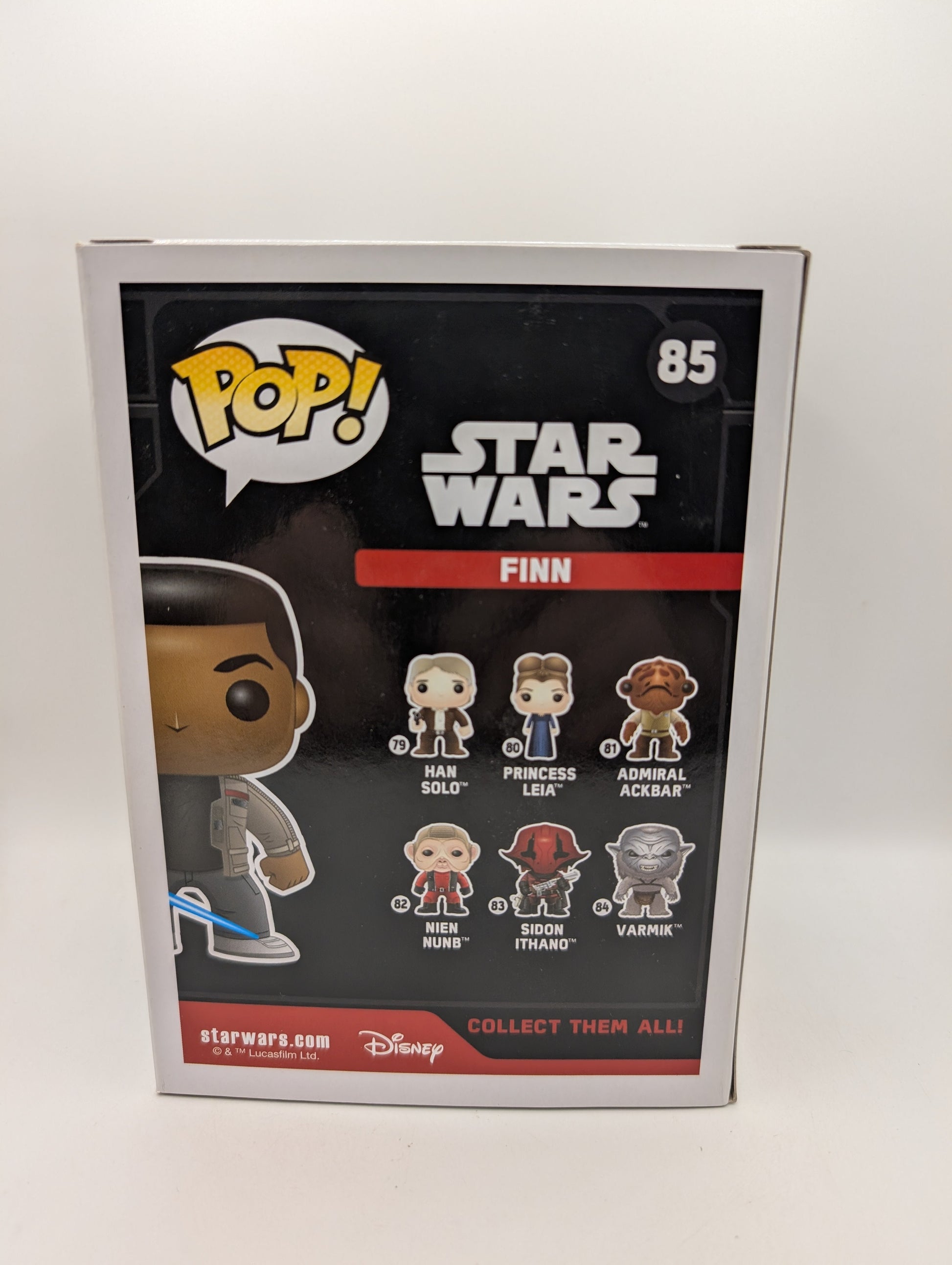 Funko POP! Star Wars Finn With Lightsaber #85 FRENLY BRICKS - Open 7 Days
