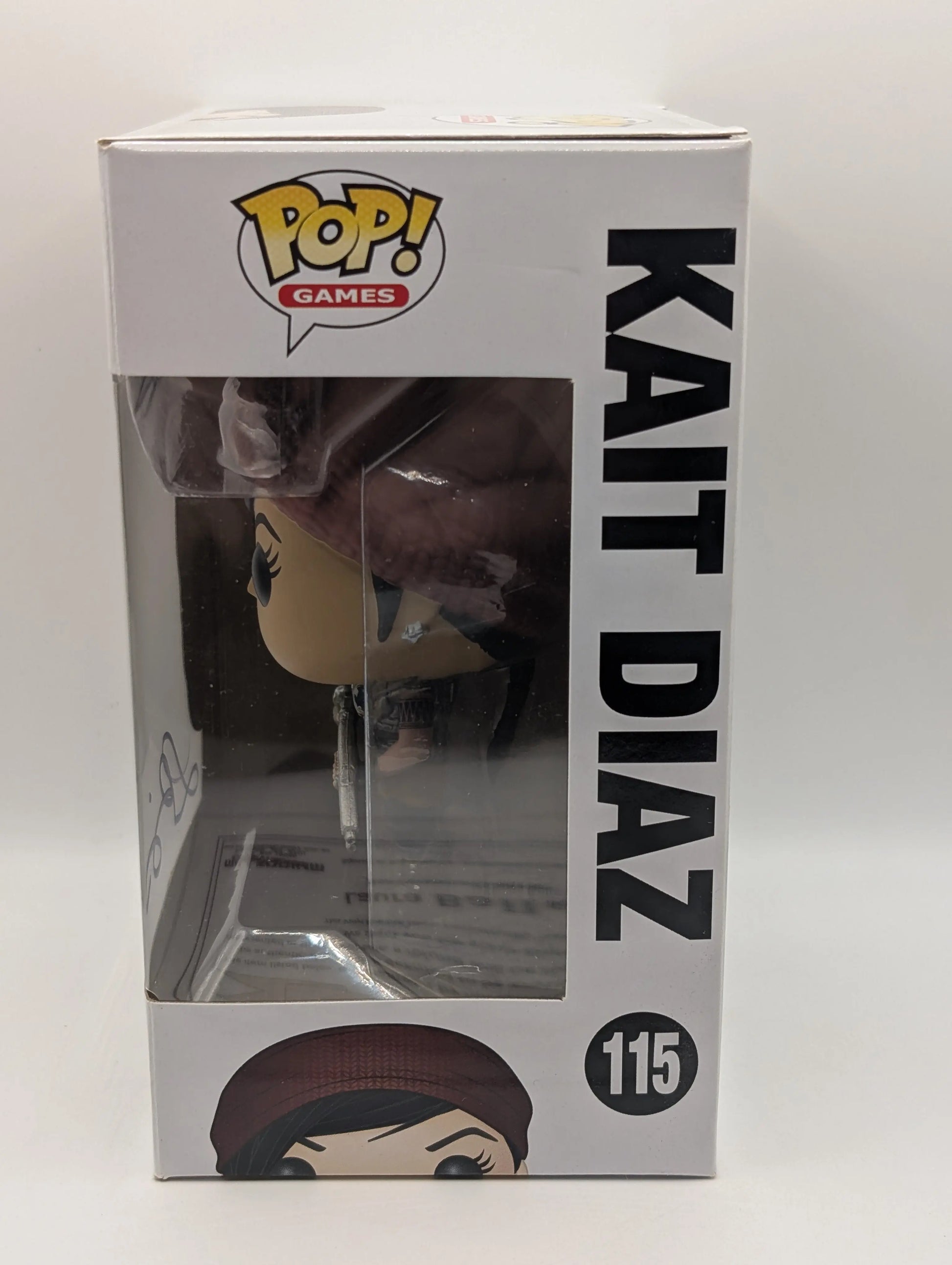 Funko POP! Games Gears of War Kate Diaz #115 Vinyl Signed Auto Laura Bailey COA FRENLY BRICKS - Open 7 Days