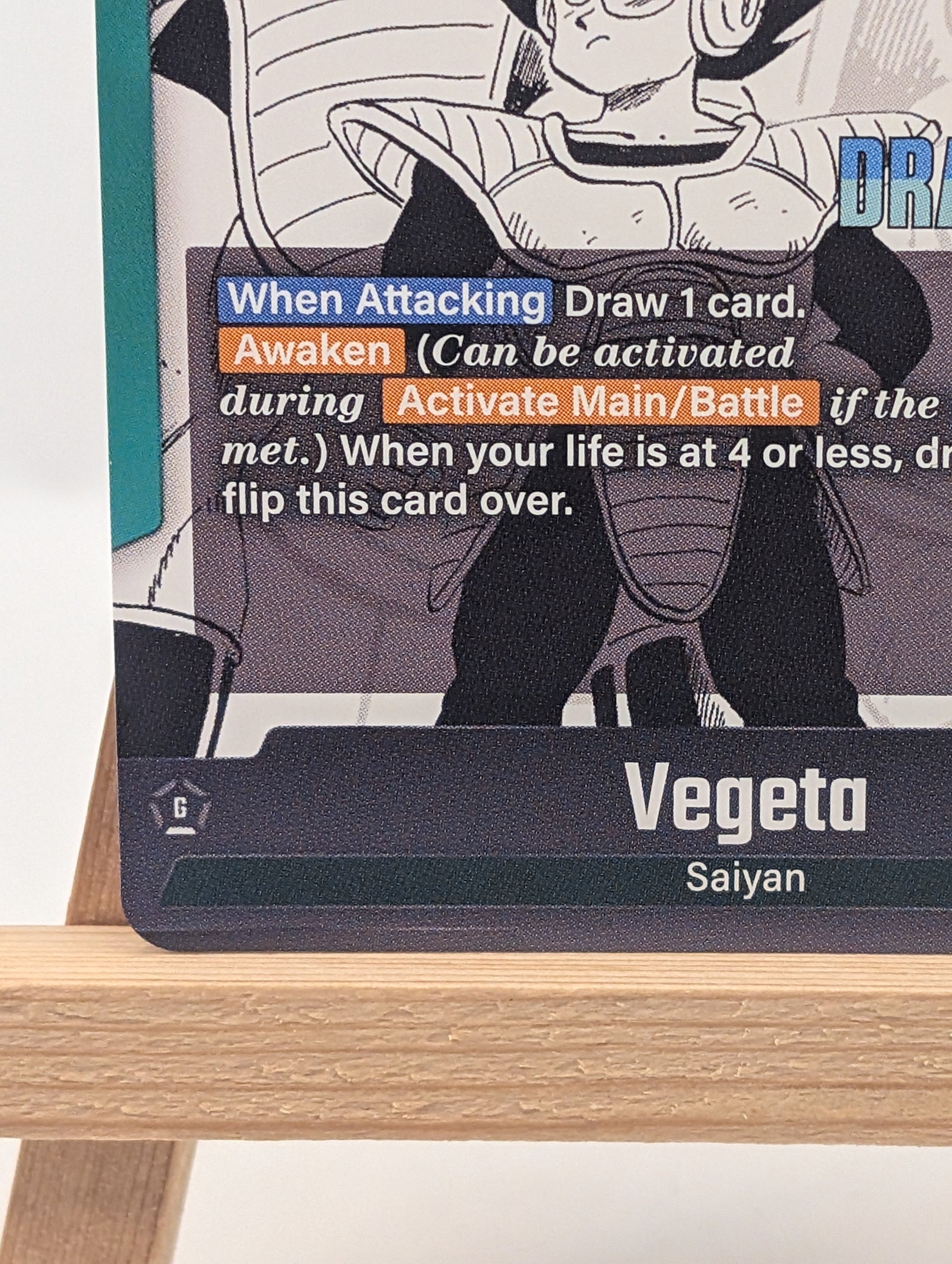 Vegeta FB04-051 GOLD Alt Art Manga Booster Leader SB01 Dragon Ball Fusion World FRENLY BRICKS - Open 7 Days