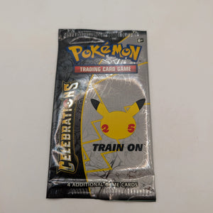 Pokemon TCG Celebrations Booster Pack - 25th Anniversary FRENLY BRICKS - Open 7 Days
