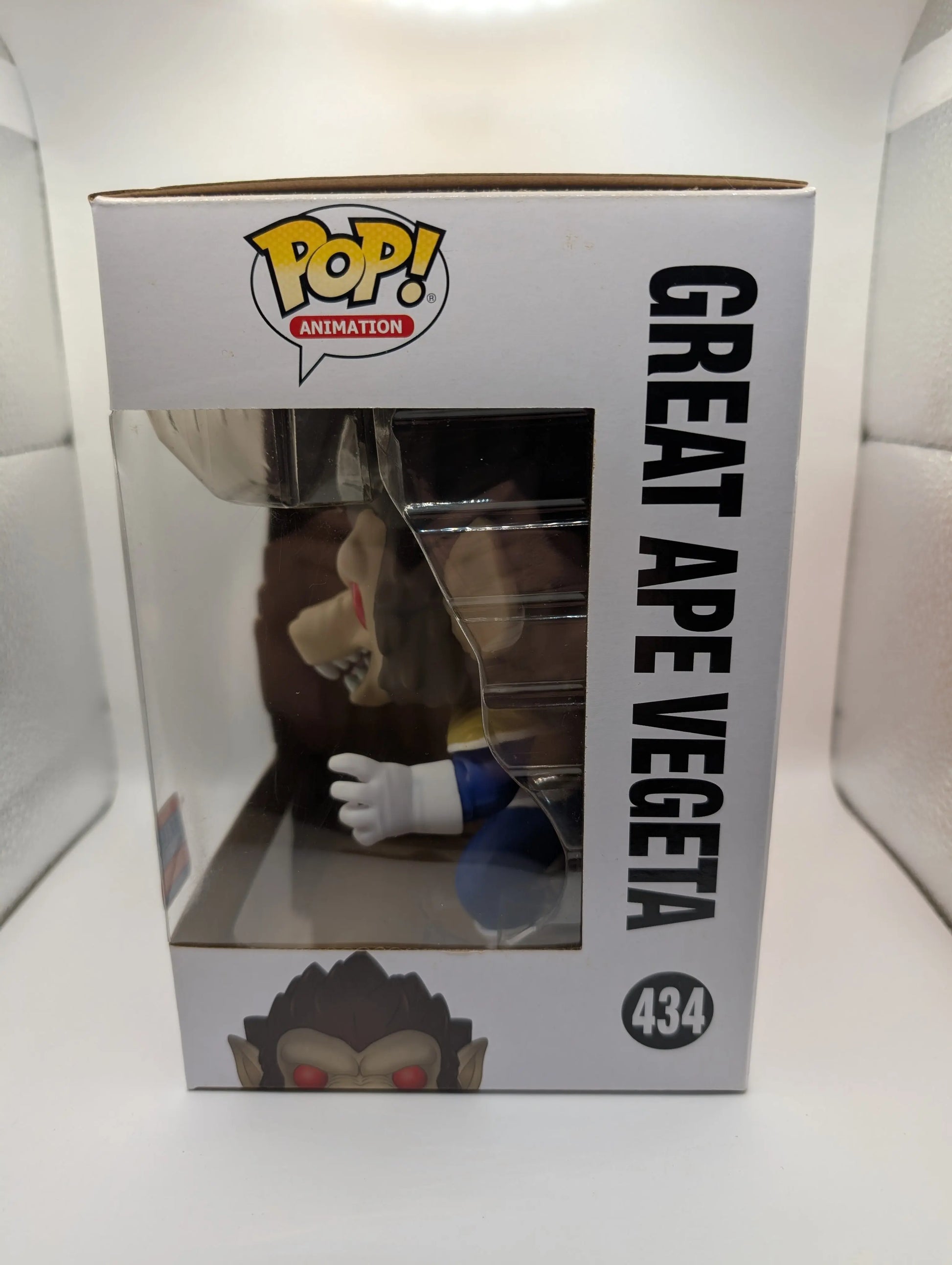 Pop Funko Great Ape Vegeta 6" #434 Dragon Ball Z Fall Convention Exclusive FRENLY BRICKS - Open 7 Days