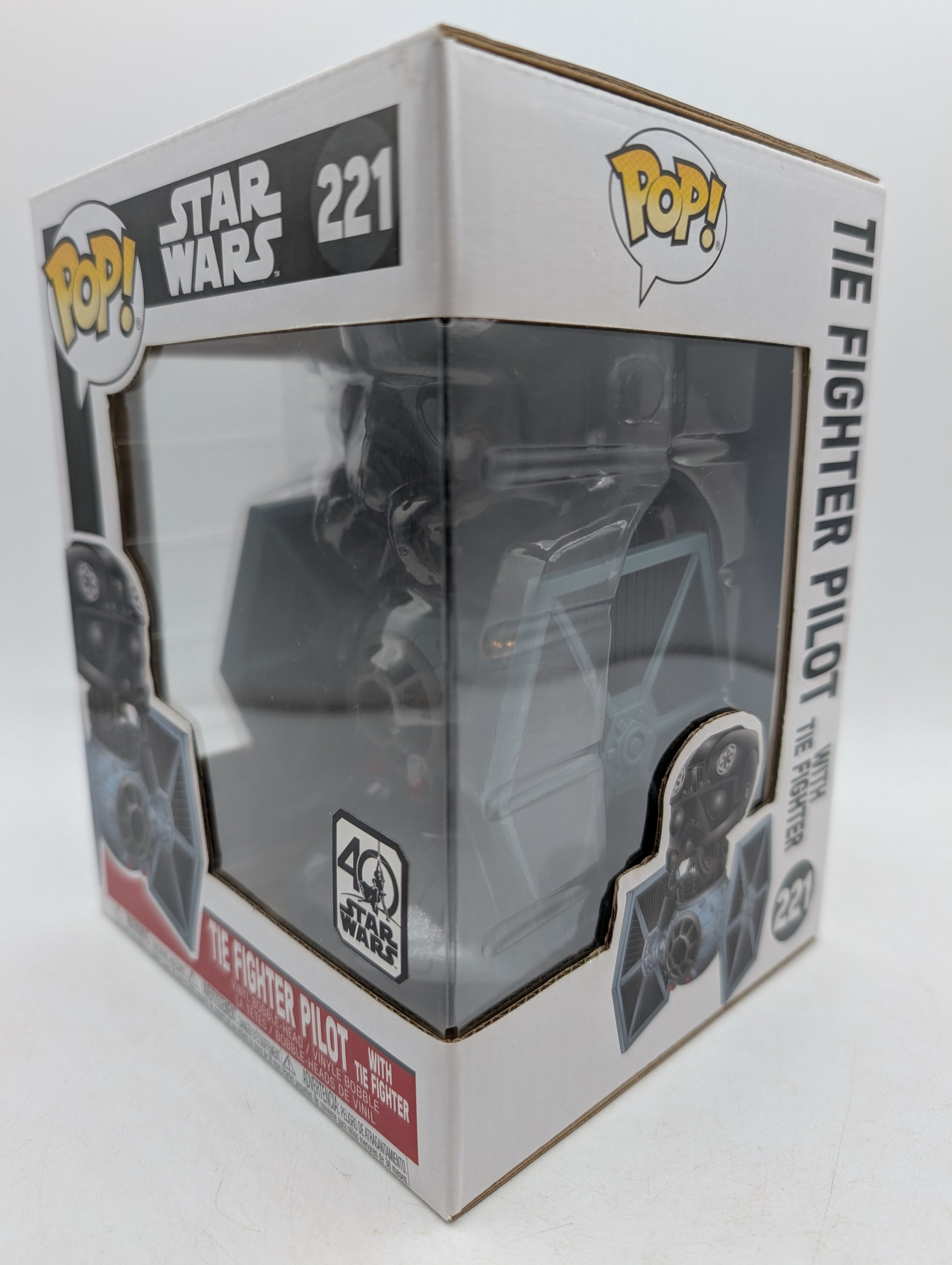 Funko POP! Star Wars Tie Fighter Pilot with Tie Fighter #221 image 2