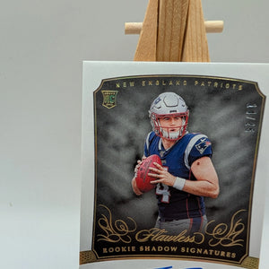 2019 Flawless Jarrett Stidham RC Shadow Signatures Gold ON CARD Auto /25 RSS-JS FRENLY BRICKS - Open 7 Days